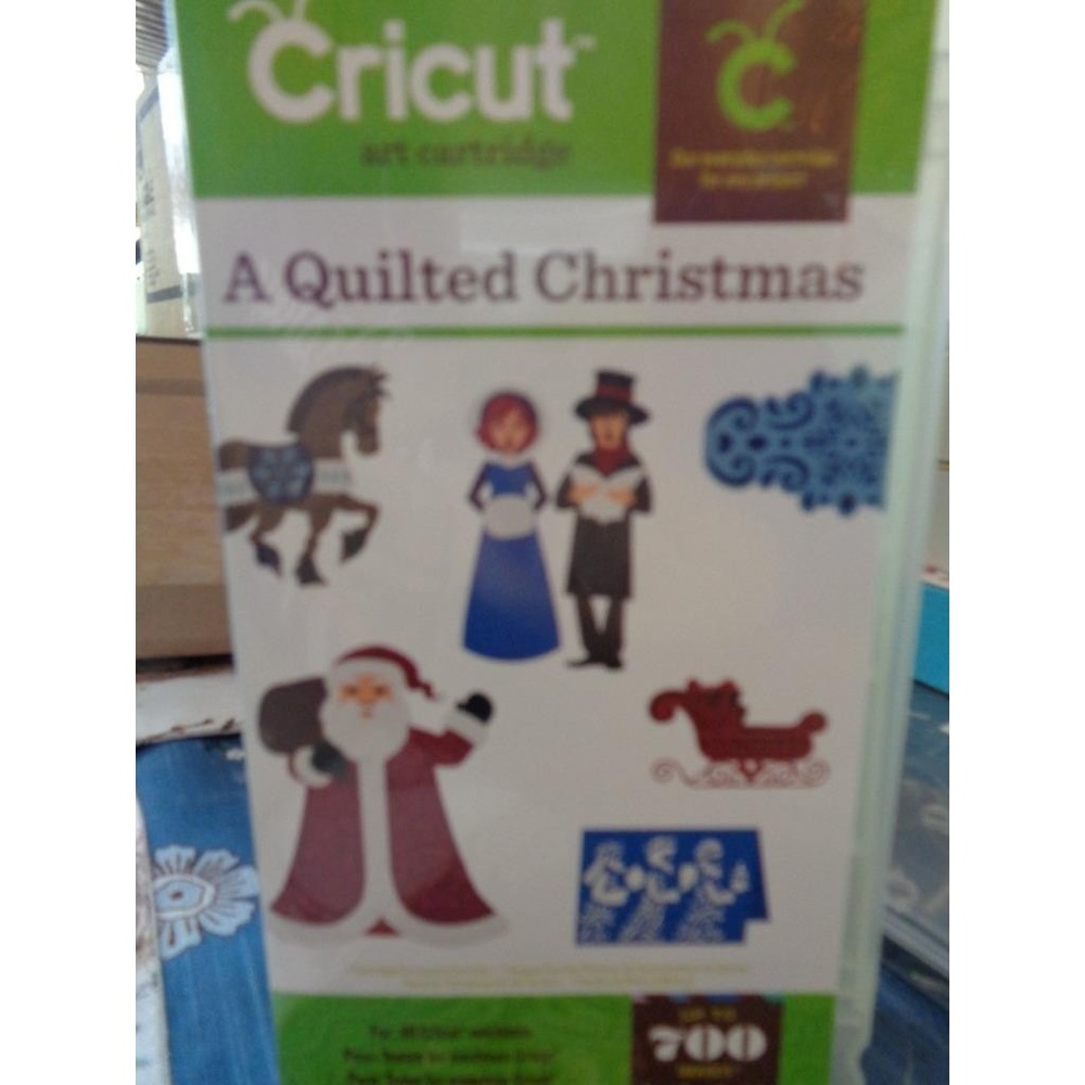 Cricut Die Cut Cartridge A QUILTED CHRISTMAS Scrapbooking
